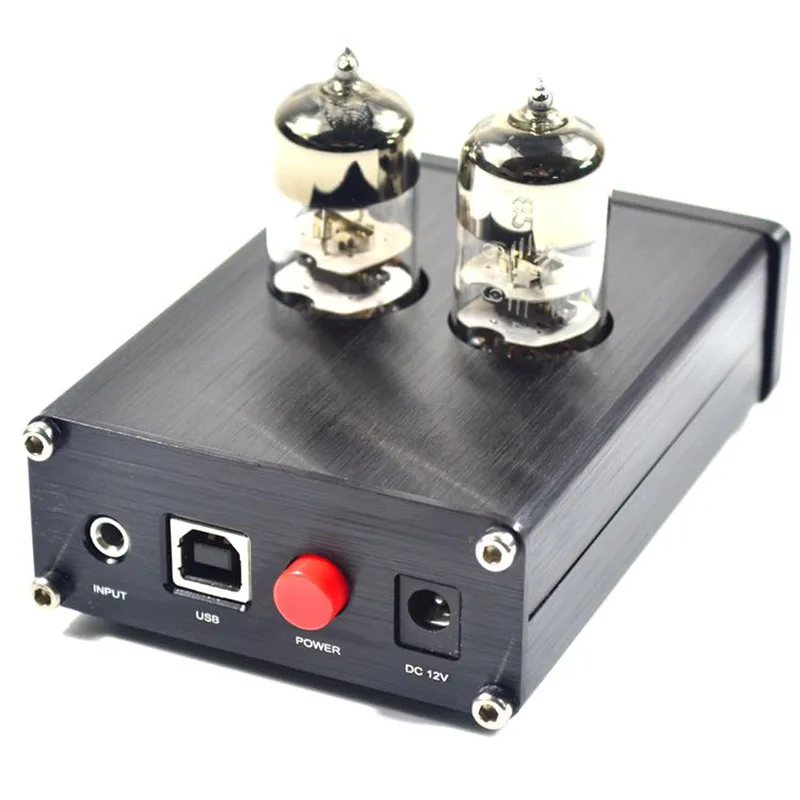 Headphone Amplifier HiFi 6J9 Vacuum Tube Preamp