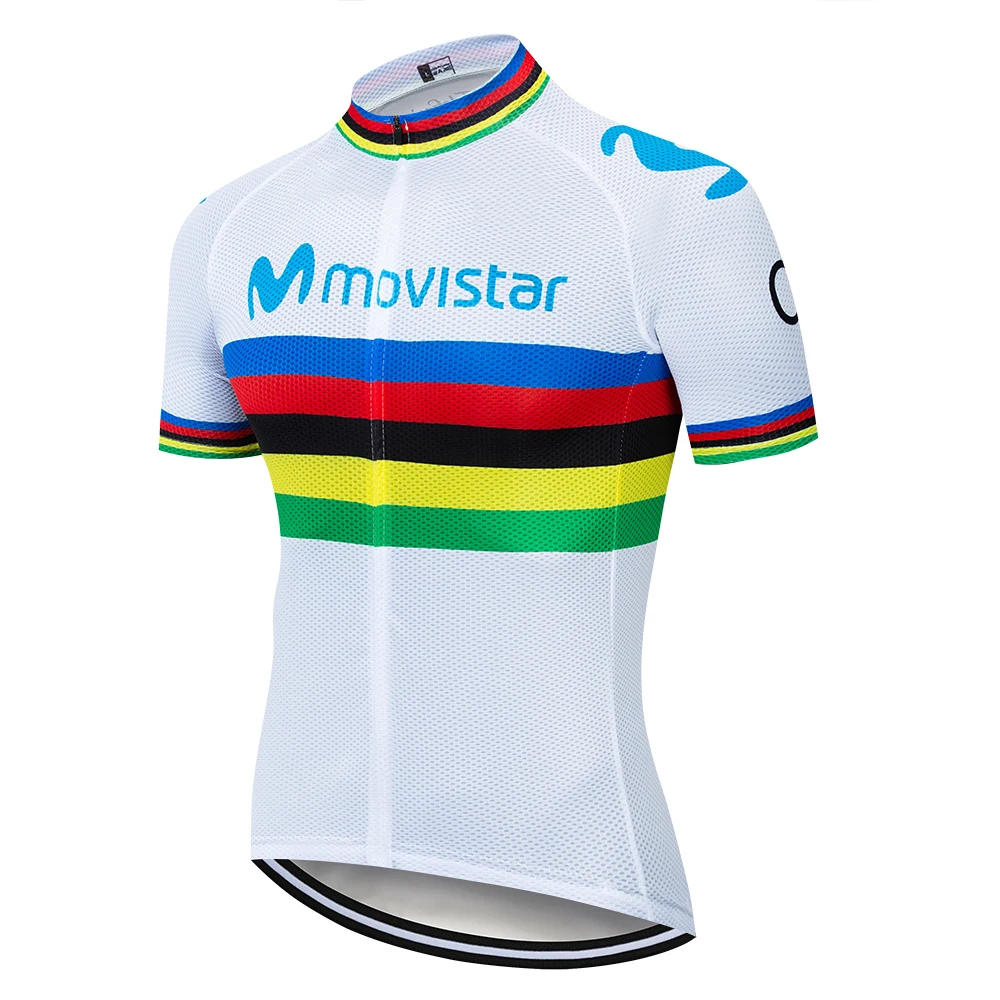 Команда movistar индивидуальный костюм для велоспорта UCI EUROPA TOUR Sports pak custom racefiets team conjunto malliot ciclismo jersey body