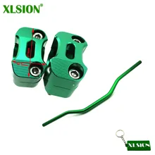 XLSION Алюминий 28 мм 1 1/8 ''жир Руль Ручка Бар конусные Стойки Зажим для грязи деталь для мотоцикла Двигатель Trail велосипед мотоцикл