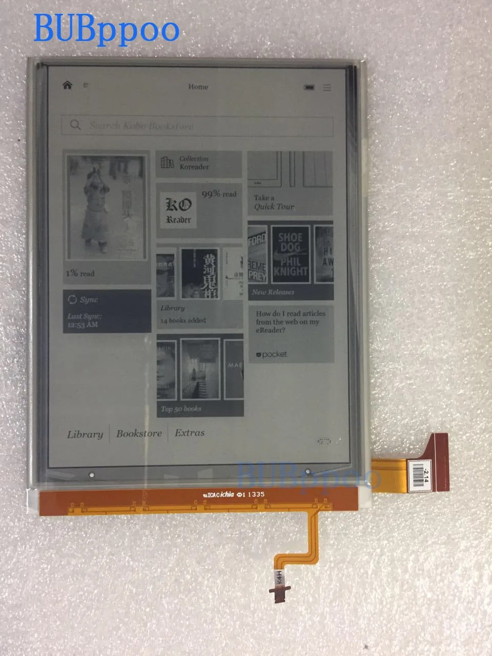 BUBPPOO ED068TG1(LF) ЖК-экран+ с подсветкой для KOBO Aura HD Reader ЖК-дисплей