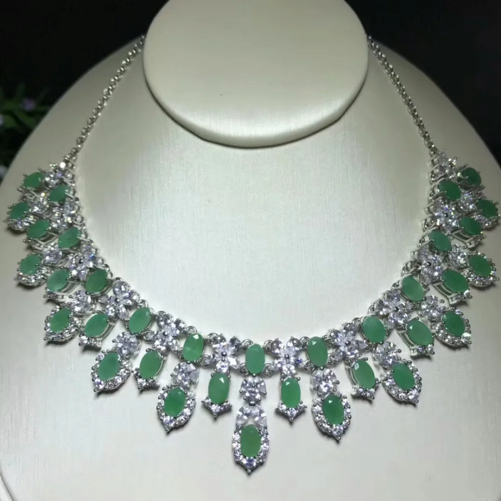 Aliexpress.com : Buy [MeiBaPJ]High Quality Natural Emerald Pendant ...
