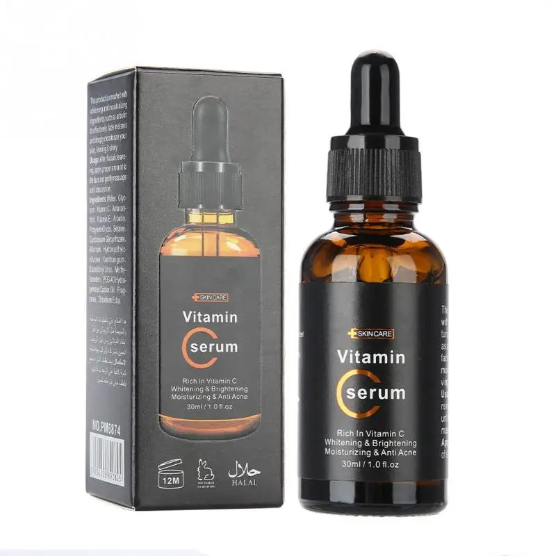 30ml Vitamin C Whitening Moisturizing Shrink Pores Fade Melanin Face