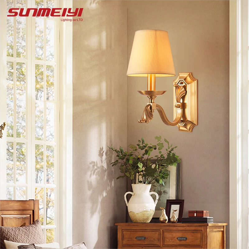 

European crystal Wall Lamps luminaire For Bedroom Bedside verlichting wandlamp Wall Mounted Home Decoration Indoor LED Lighting