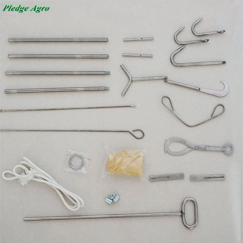 Obstetrical-instrument-kit-Apparatus-Veterinary-Cattle-Cow-Farm ...