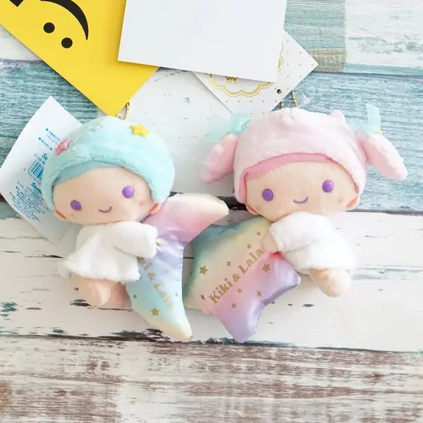 12 см мечта маленький близнец звезда аниме милые плюшевые куклы орнамент цепочка «кукла» кулон Япония мультфильм игрушки X Рождество подарки на день рождения