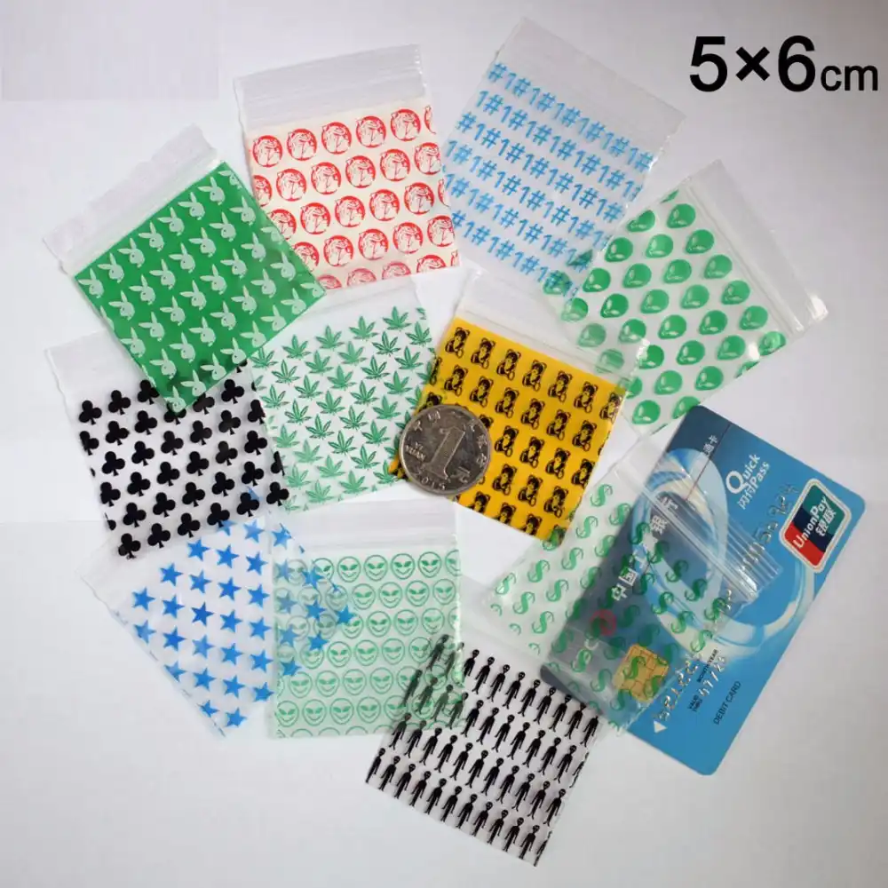 small ziplock pouches