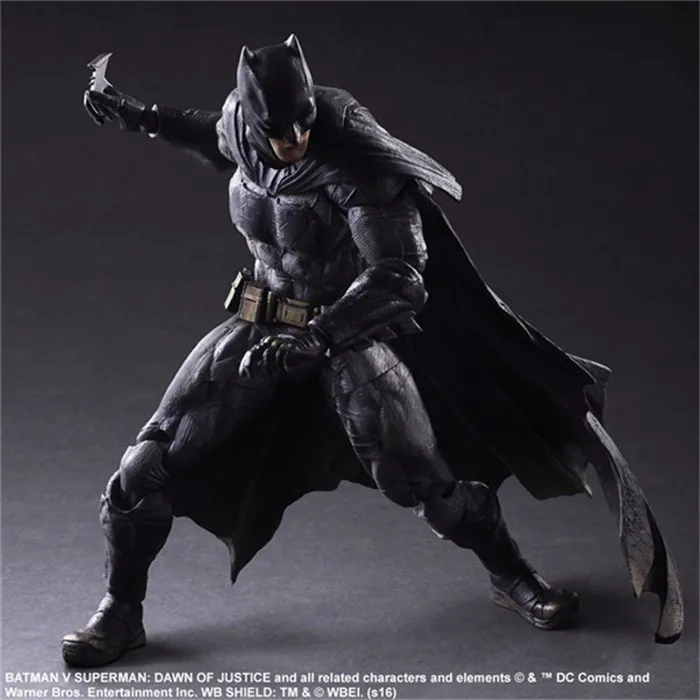 Play Arts Kai фигурки Бэтмен Dawn of Justice ПВХ игрушки 270 мм аниме фильм модель Playarts Kai сильно бронированный Бэтмен