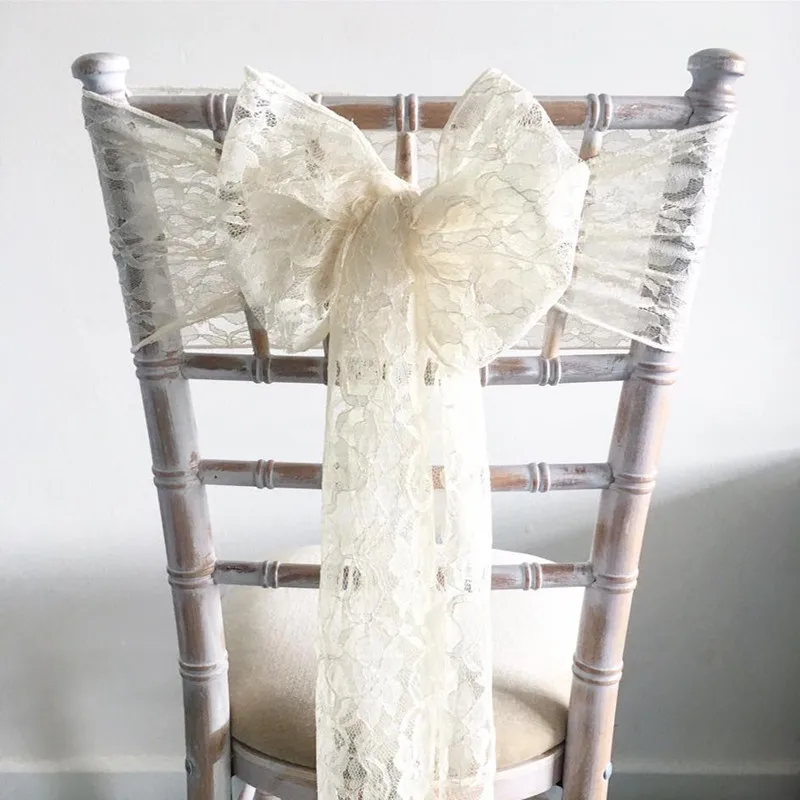 

bows ties for wedding chairs decoration 100 pcs