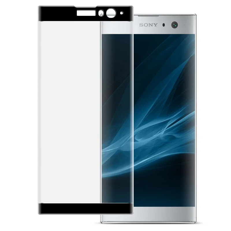Для sony Xperia XA2 Plus закаленное стекло для sony XA2 Plus стекло Imak 3D полное покрытие Защита экрана для sony Xperia XA2 Plus - Цвет: Black