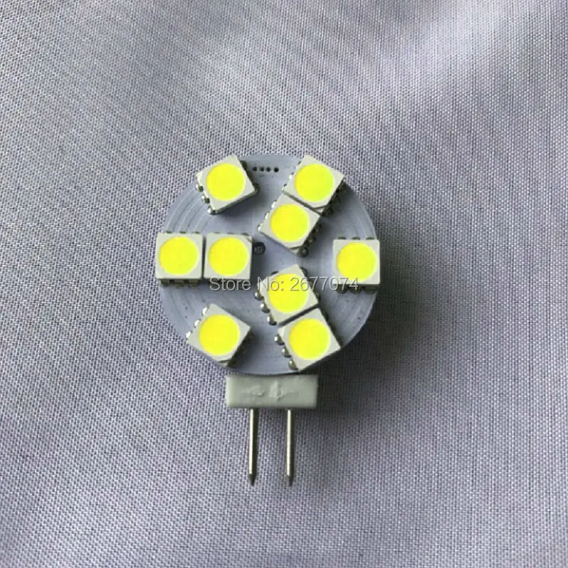 

G4-9SMD-5050-DC12V-2.5W LED Bi-pin Lights 10PCS JTFL160