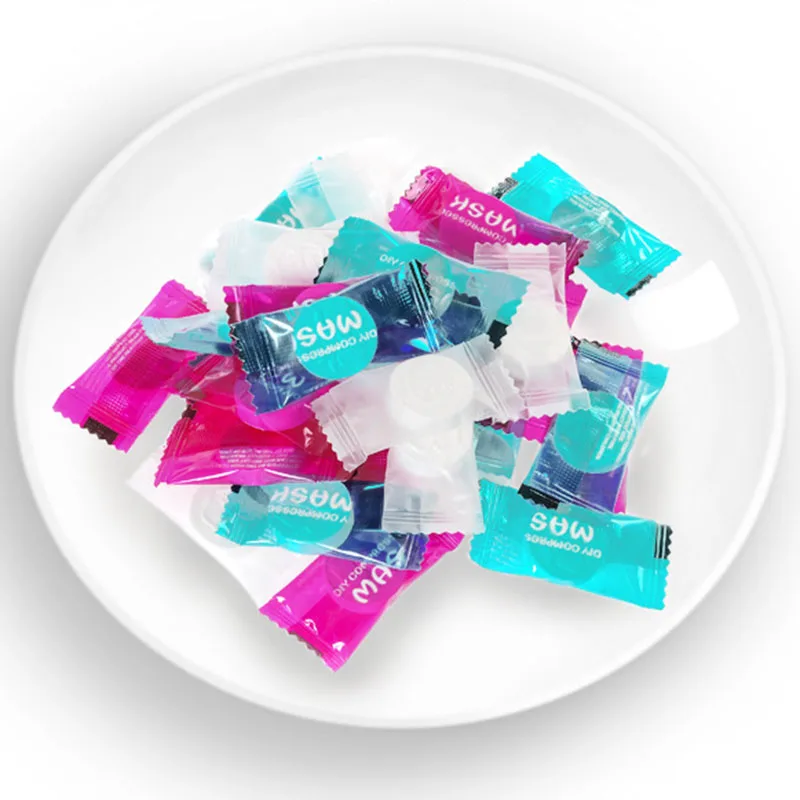 Compressed Face Mask Paper Disposable Facial Masks Papers For Skin Care DIY Women Makeup Beauty Tool