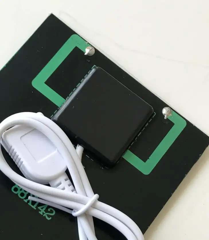 Solar Panel With USB Cable 2W 6V Polycrystalline Silicon Epoxy Lamination Thin and Light 2pcs/Lot
