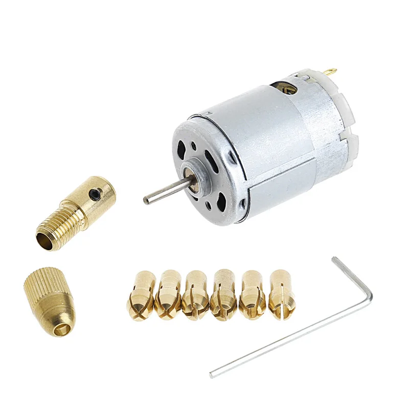 

12V WL-002 Mini Micro Electric PCB Motor Drill Press Drilling Bits Tool Simple Wholesale drill power tools P0.2