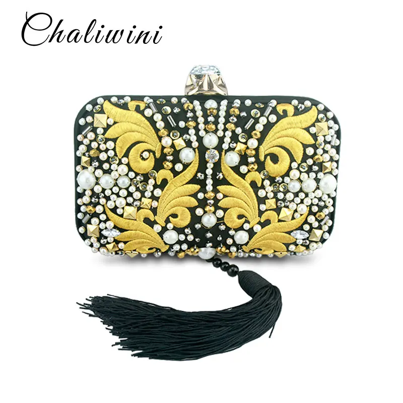 Buy Upscale Chinese Style Evening Clutch Bag Women Clutch Bag Ladies Tassel