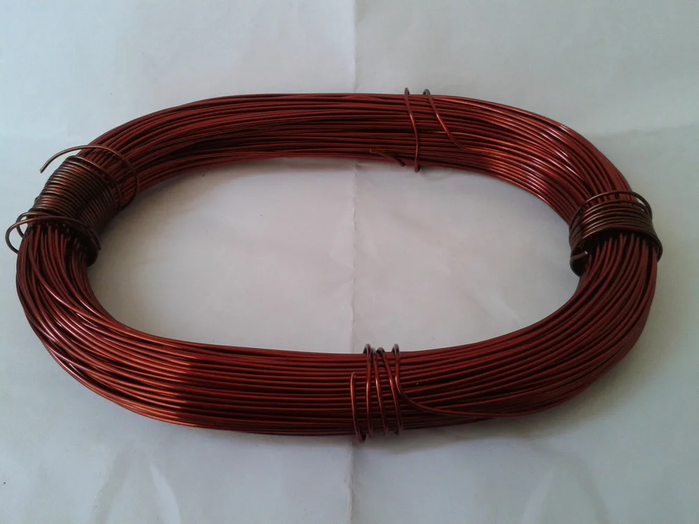 copper enameled wire/ wire 50 meters long, 0.95 to 1 mm in