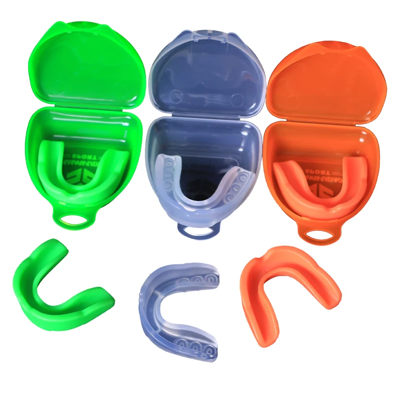 

Taekwondo Protector Bucal Mouthguard Boxing Sport Tooth Protection Football Basketball Gum Free Combat Muay Thai Hot Sale