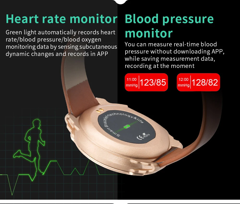 2018 Passometer Smart watch CD10 Heart Rate Monitor Bluetooth Fitness Tracker IP67 smartwatch For IOS Android Wearable Devices (10)