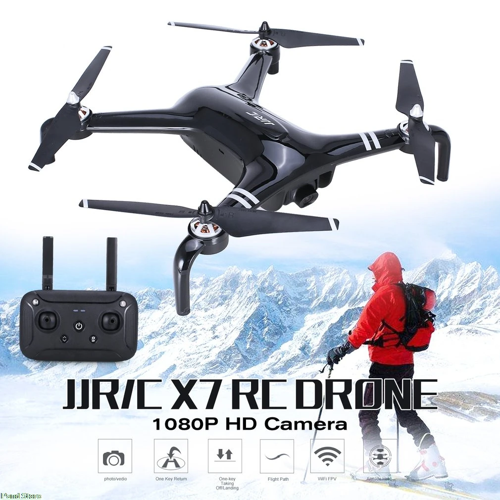 

JJR/C X7 SMART RC Helicopter Brushless Motor RC Drone With 5G WiFi FPV 1080P HD Camera GPS Professional Quadcopter