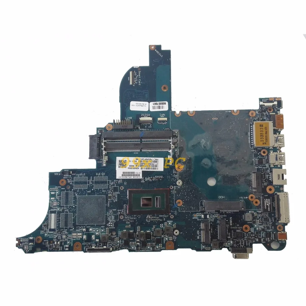 LAOKE для hp ProBook 640 G2 650 Материнская плата ноутбука W/I3 6100U Процессор 852724 001 CIRCUS 6050A2723701 MB