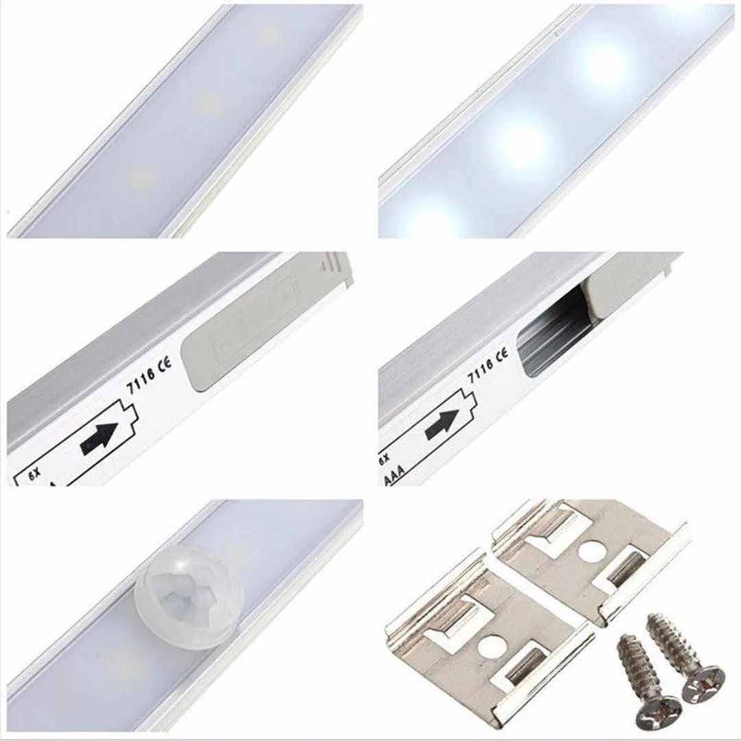 New Portable Wireless 20 LED Motion Sensor Closet Under Cabinet LED Night Light Motion Sensor Closet Light