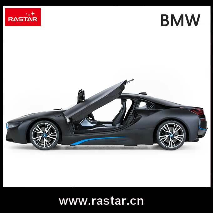 Rastar Лицензированная радиоуправляемая модель автомобилей RC 1:14 BMW i8 открытая дверь по ручному voiture радио commander 71010