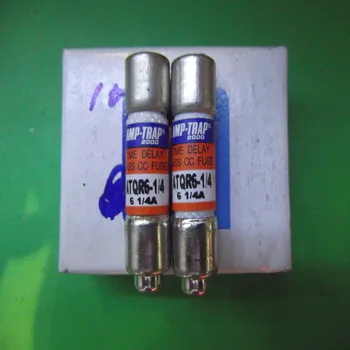 

ATQR 6-1 / 4 AMP-TRAP Farley 10X38 ceramic delay fuse / Fuse 6.25A Genuine