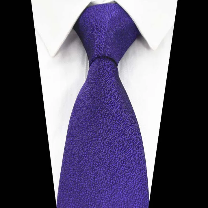 RBOCOTT мужские классические плотные галстуки Красный Зеленый Желтый Серый Черный 8 см простой галстук для мужчин Роскошный шелковый галстук для деловой свадьбы - Цвет: 05