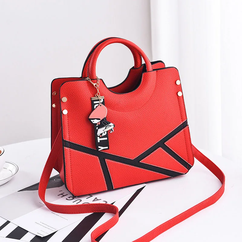 Women Patchwork Handbag Female Crossbody Shoulder Bags Designer INS Lady Messenger Tote Party Purse Top-Handle Sac A Main SS7263 (18)