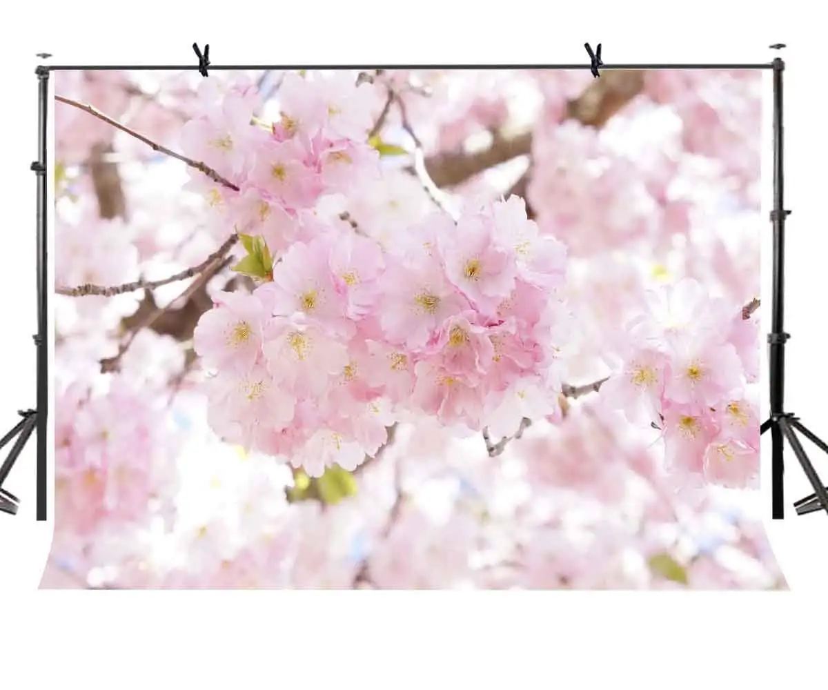 

7x5ft Blurry Backdrop Bright Flower Blurred Photography Background and Studio Photography Backdrop Props