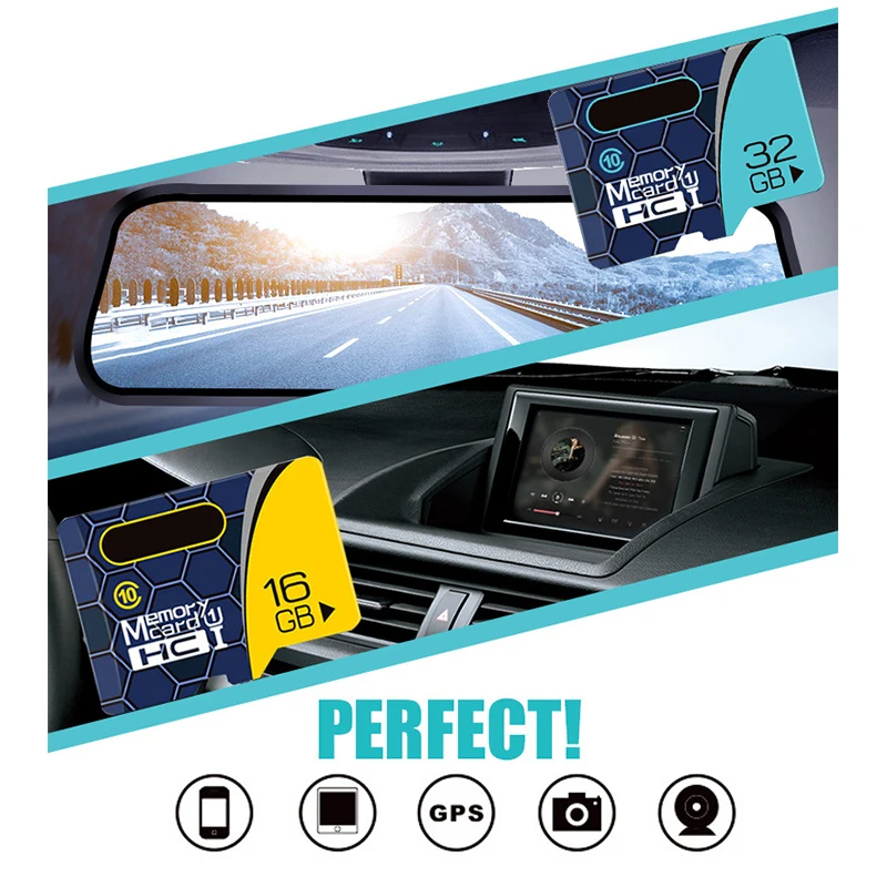 For Micro SD card 256GB 64GB 16GB TF Card 128GB Memory Card 32GB HD Recorder Monitoring 3