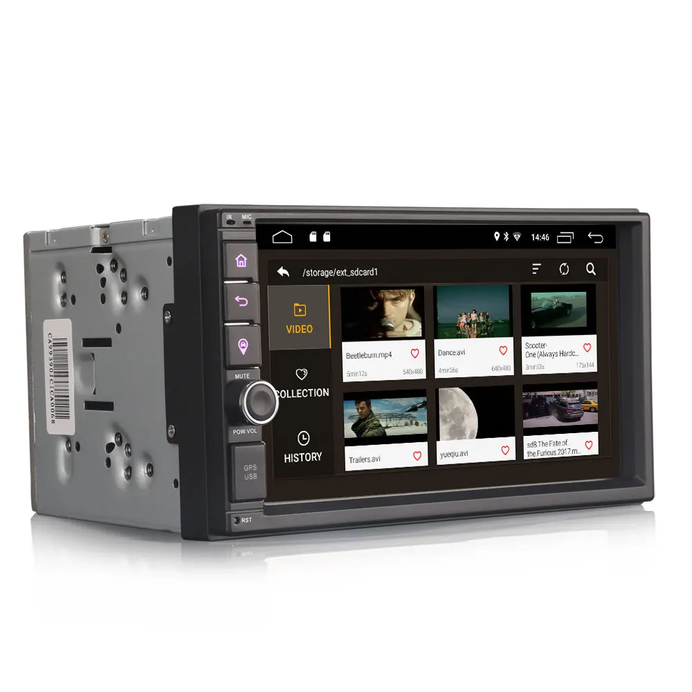 Flash Deal 7" Quad-Core Android 9.0 Pie OS Two Din Car Multimedia 2 Din Car Navigation GPS Double Din Car Radio with Split Screen Support 1