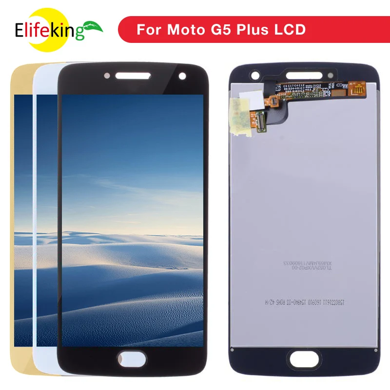 

5.2 inch IPS LCD Display For Motorola Moto G5 Plus XT1685 touch screen Digitizer Glass Assembly 1920*1080 Free Repair Tools