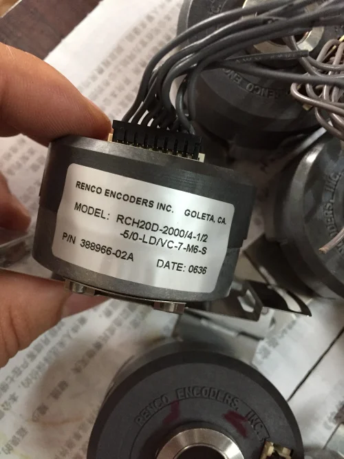 Used encoder RCH20D-2000/4-1/2-5/0-LD/VC-7-M6-S | Электронные компоненты и принадлежности