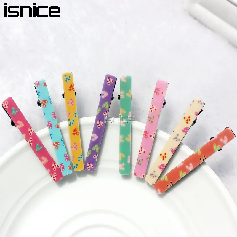 Isnice 12 шт./партия новые модные классические длинные заколки для волос европейские