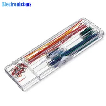 

140Pcs/Lot U Shape Shield Solderless Breadboard Jumper Cable Wires Kit for Arduino Best Quality