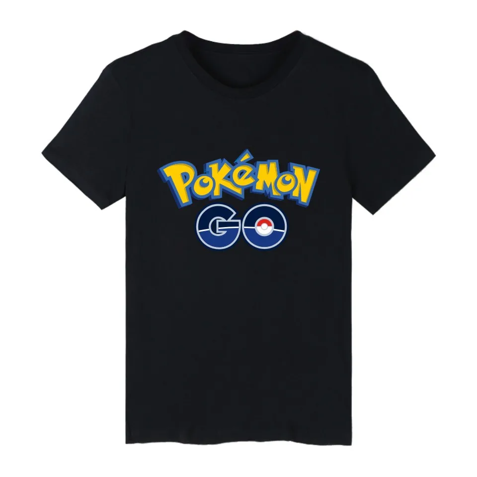 Pokemon Go T-Shirt Women and Men Summer T Shirts Man's  cotton Tee shirts clothing t-shirt for men Pokemon Go