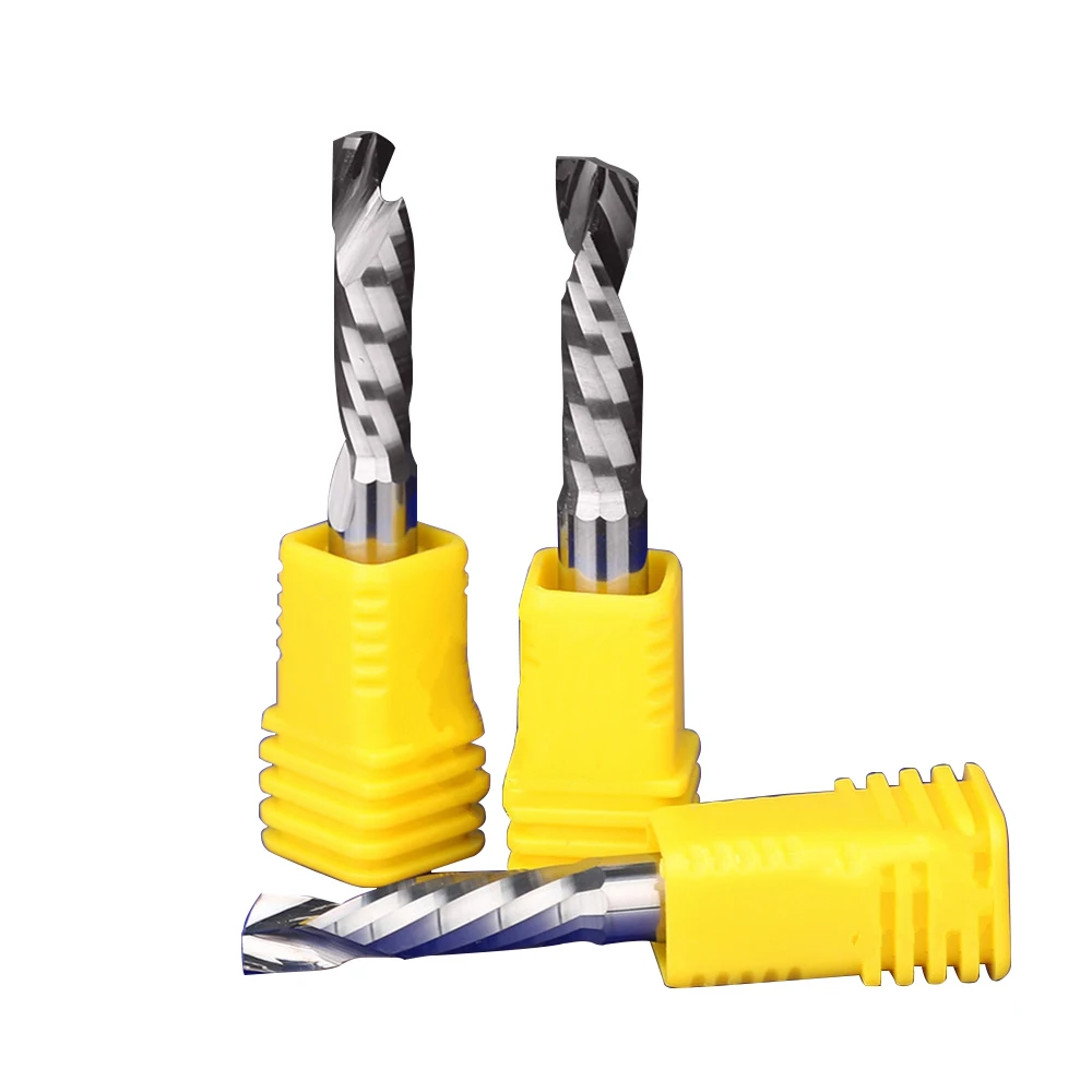  AAA series UP DOWN One Flutes Composite Cutter Wood Cutter End Mill Woodworking Milling Engraving M