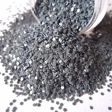 Серый устойчив к растворителям блеск для дизайна ногтей Блеск для украшения ногтей