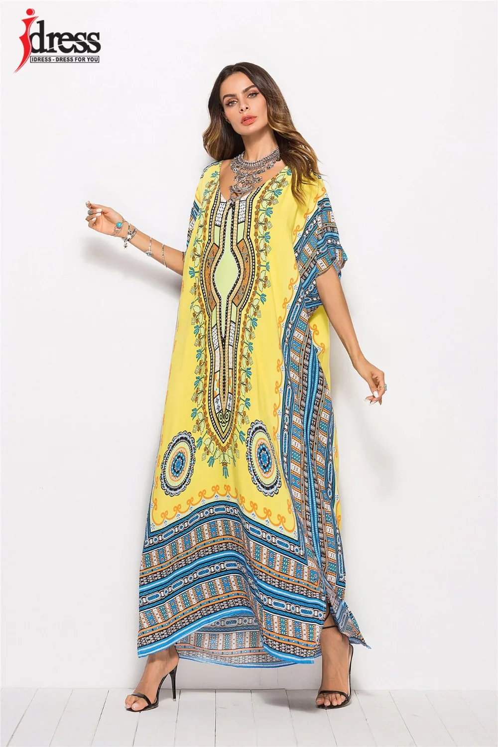 yellow women dress (3)