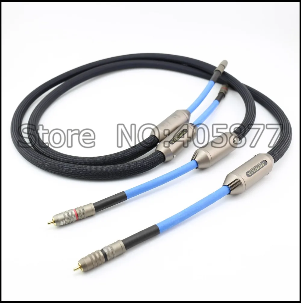 

audio Empress Double Crown RCA Interconnect Audio Cable With Original Box 1M Hifi RCA Audio Cable