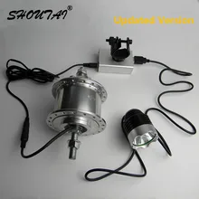 36 Hole 6V 3w Power Bearing Bicycle Electricity Generator Bike Hubs MTB Mountain Bike Dynamo Hub Voltage Rechargeable Lighting