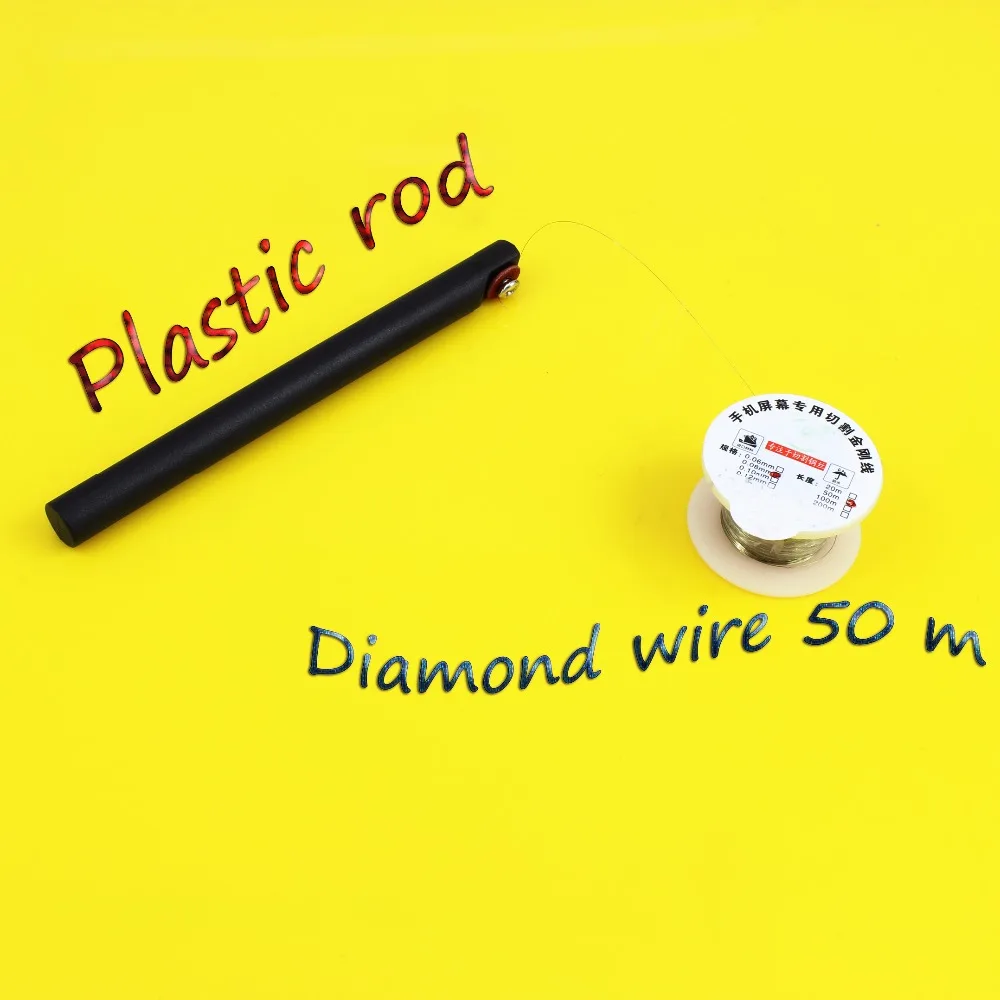 

Diamond Wire 0.08mm Mobile Phone LCD Screen Separation Wire Cutting Line for iPhone Samsung Smartphone Repair Tools