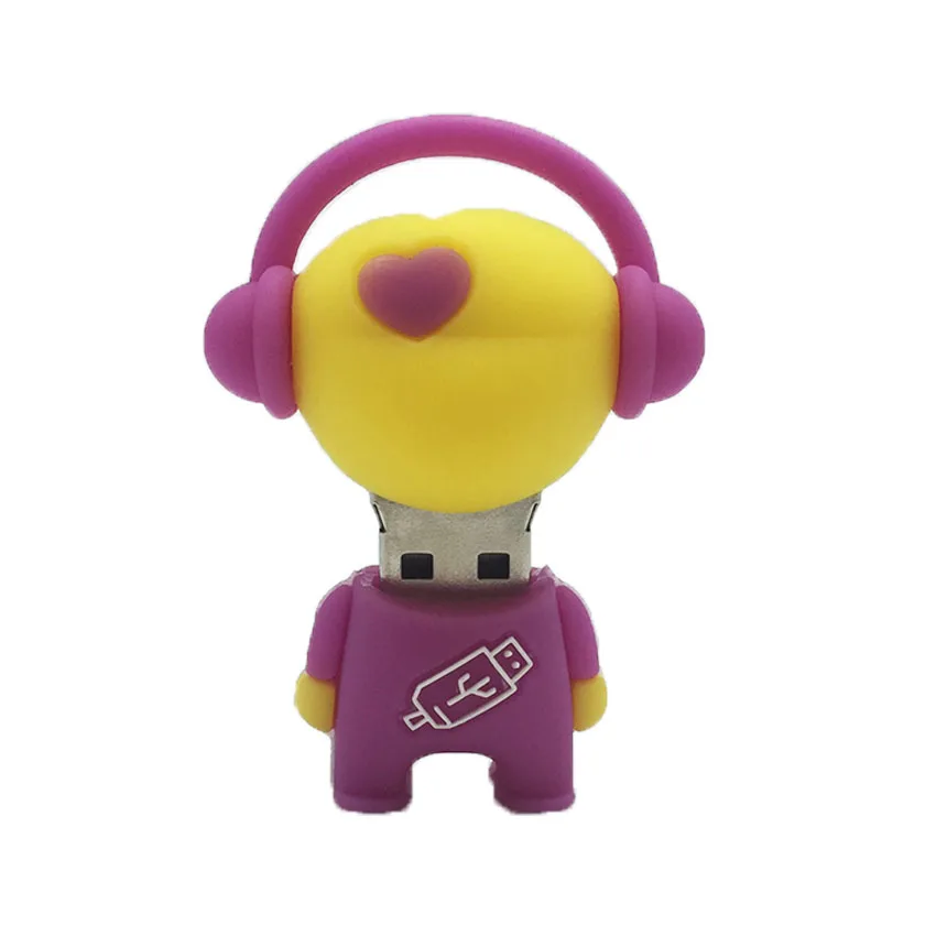 Cartoon Music Man Flash Disk Memory USB for Gift Pendrive USB Flash Drive 128GB 64GB 32GB 16GB 8GB 4GB Love Man USB Pens Stick Cartoon Music Man Flash Disk Memory USB for Gift Pendrive USB Flash Drive 128GB 64GB 32GB 16GB 8GB 4GB Love Man USB Pens Stick