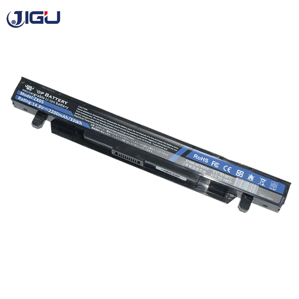 Аккумулятор JIGU A411424 A41N1424 для ноутбука ASUS ROG GL552 GL552J GL552JX GL552V GL552VW ZX50JX ZX50JX4200 ZX50JX4720 ZX50 4