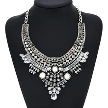 JERPVTE модные дизайнерские Свадебные украшения Винтажное колье Чокеры Классические Колье и подвески искусственный жемчуг ювелирные изделия