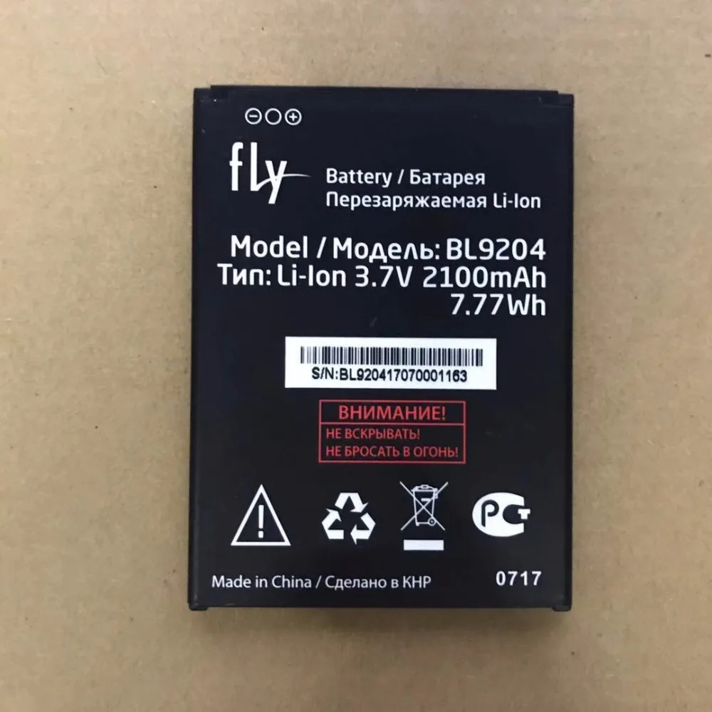 Аккумулятор 2100 мАч для FLY BL9204 ff.02022f04 FS517 Cirrus 11 мобильный телефон|Аккумуляторы