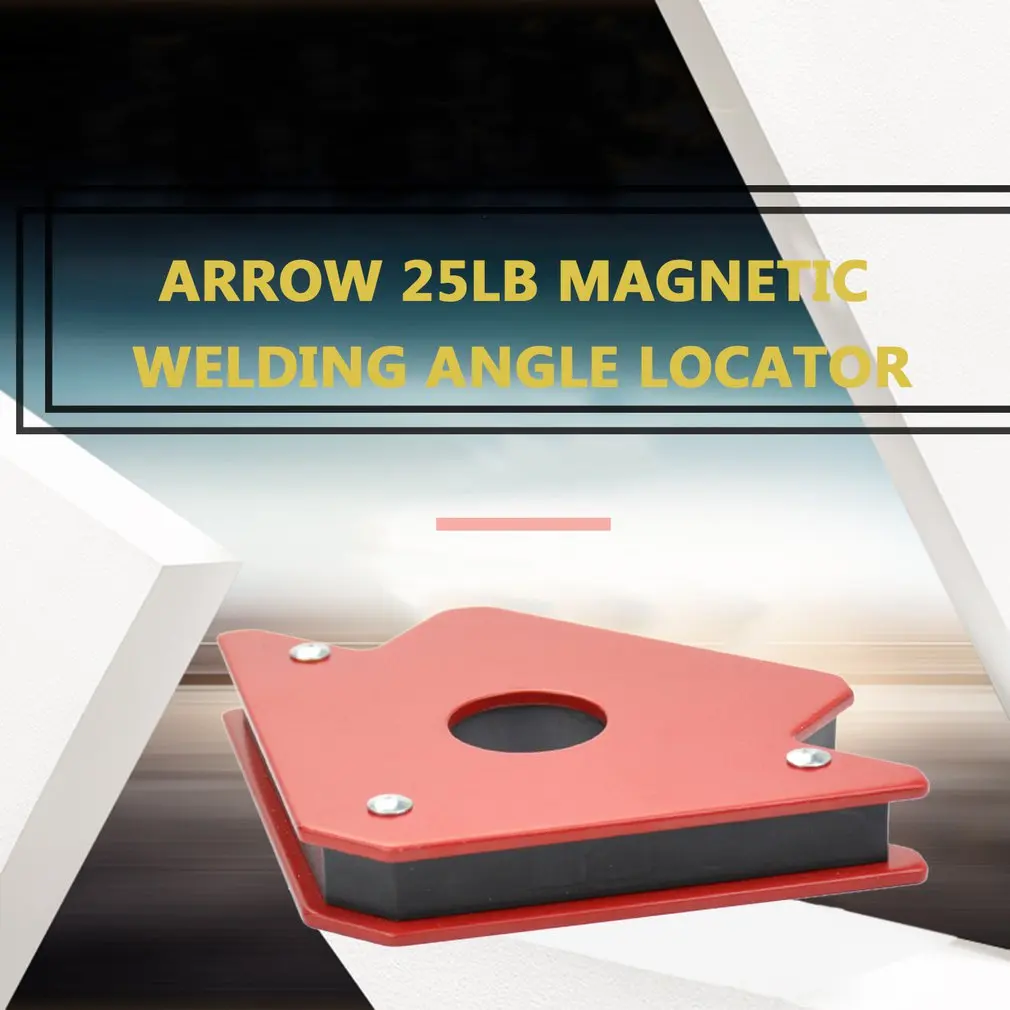 25LB Soldering Locator Strong Magnet Welding Magnetic Holder 3 Angle Arrow Welder Positioner Power Tool Accessories