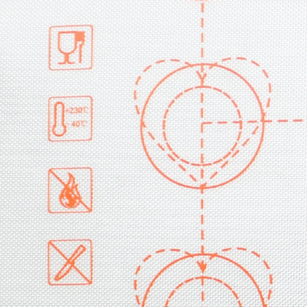1 шт Силиконовая пищевая выпечка пирожных макарон коврик антипригарный коврик для выпечки тесто кондитерский торт лист принадлежности для выпечки