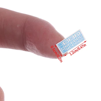 

720pcs If Damaged Protection Security Warranty Sticker 2019 2020 2021 Year Blue Color Fragile Label Security Seal Sticker