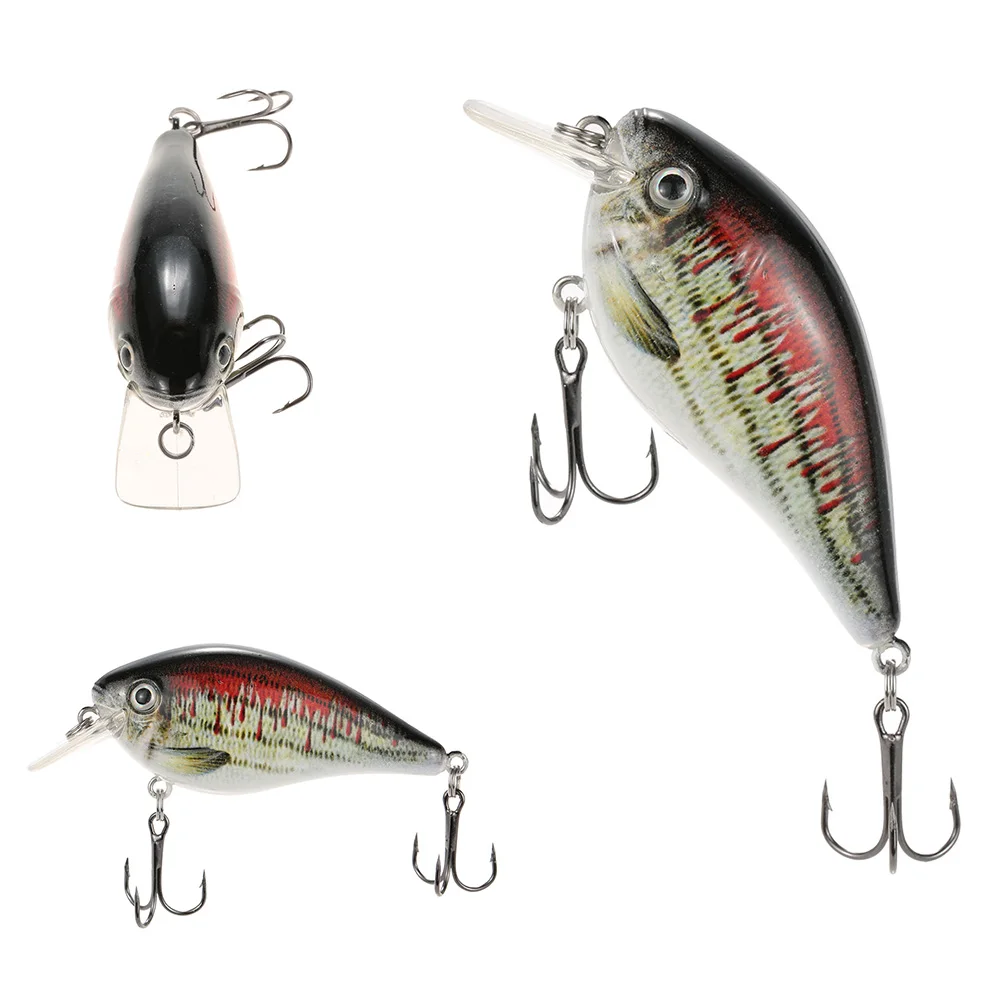 6 Цветов Воблер Рыбалки Приманку Океан Swimbait Crankbait Приманки 7.5 см 13 г Иска Искусственный Рыбы Приманка С Крючками Рыбалка снасти Pesca